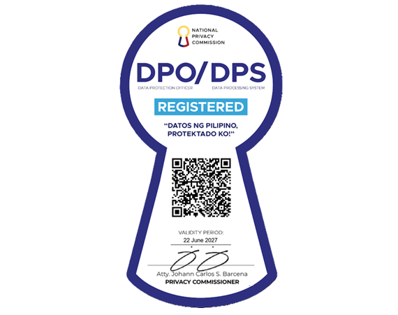 Protected by REDILA CORPORATION's NPC Registration