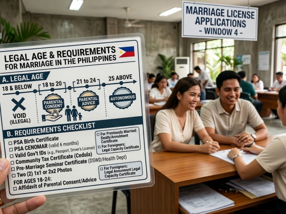 Legal Age and Requirements for Marriage in the Philippines